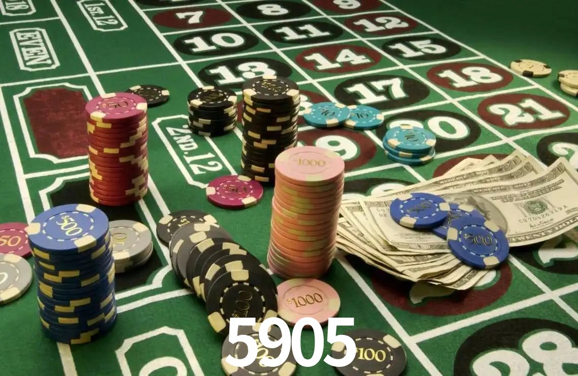 Sinta a adrenalina dos jogos de cassino com 5905